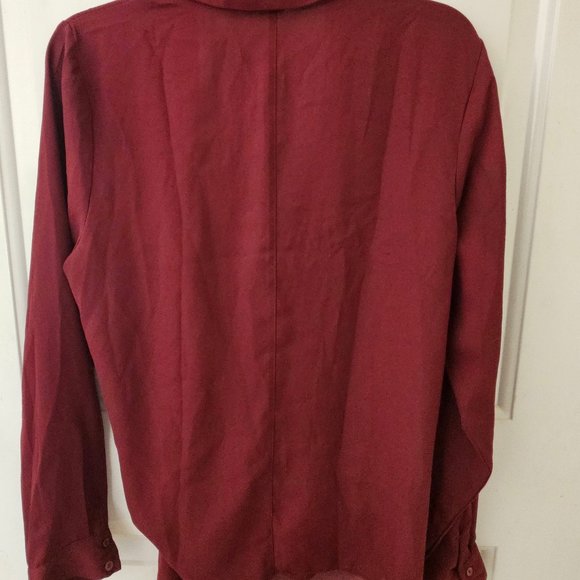 Venus Long Sleeve Wrap Top Side Tie - Picture 4 of 5